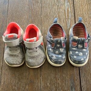 Bundle of play shoes Nike and Wonder Nation